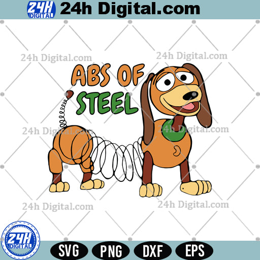 Toy Story Slinky Dog Svg