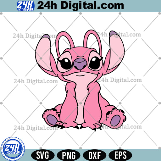 Lilo and Stitch Kawaii SVG