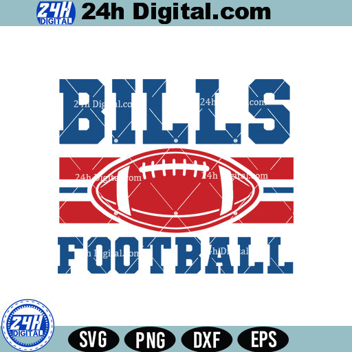 Bills Football SVG