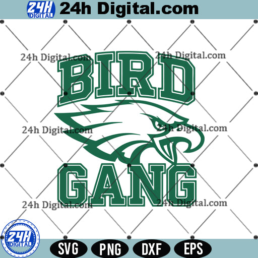 Bird Gang Eagle SVG