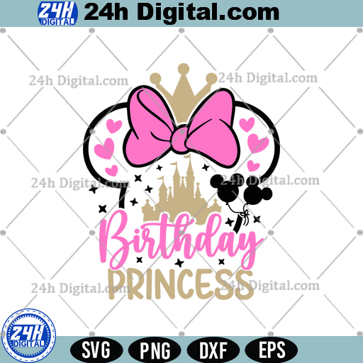 Disneyland Birthday trip Svg