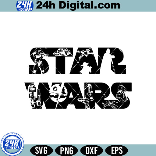 Star Wars Characters SVG Files