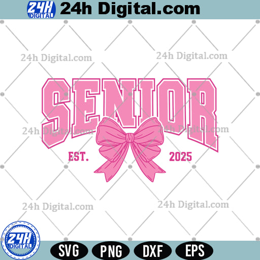 Coquette Senior 2025 SVG