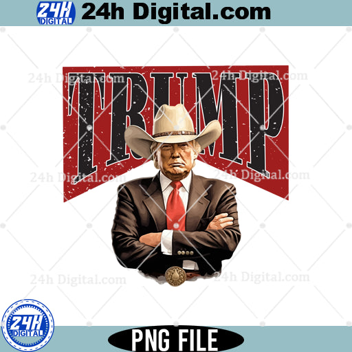 Western Trump Png