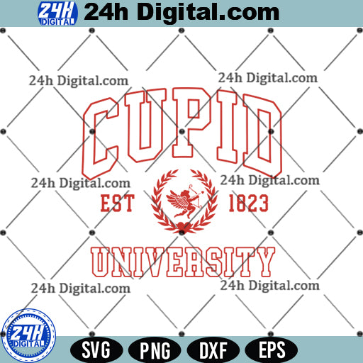 Cupid University logo SVG