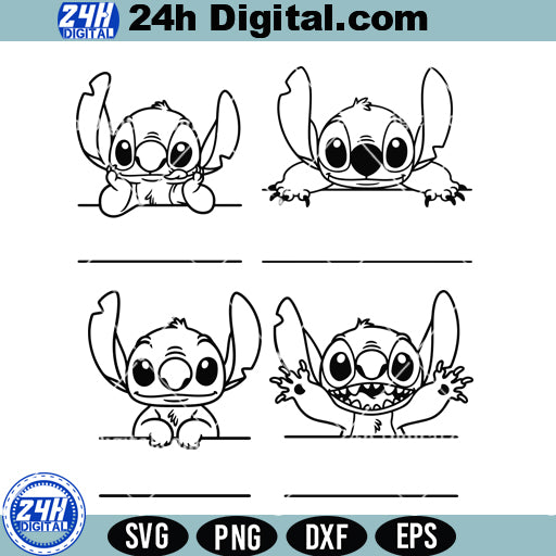 Personalized Stitch Svg Bundle