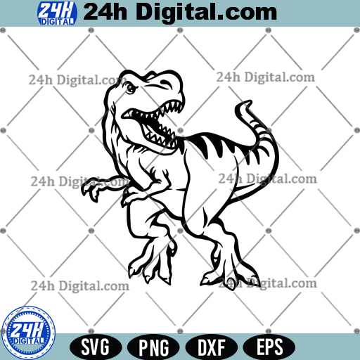 Dinosaur SVG for Kids