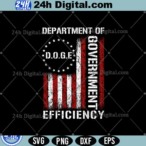 DOGE Government Efficiency SVG