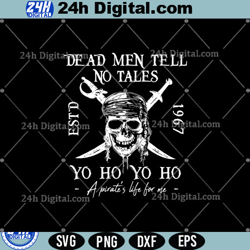 Dead Men Tell No Tales SVG