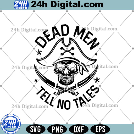 Pirates of the Caribbean SVG, Pirate Skull SVG, Instant Download