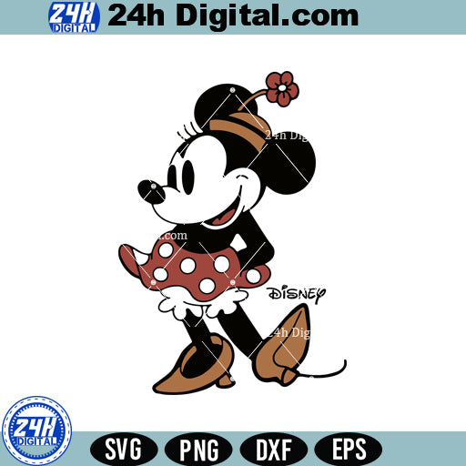 Disney Minnie Mouse SVG