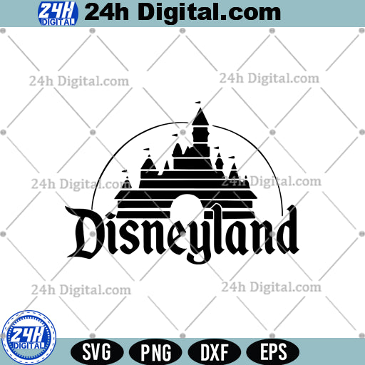 Disneyland Est 1955 Retro SVG