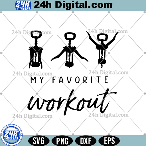 Favorite Workout Svg Png