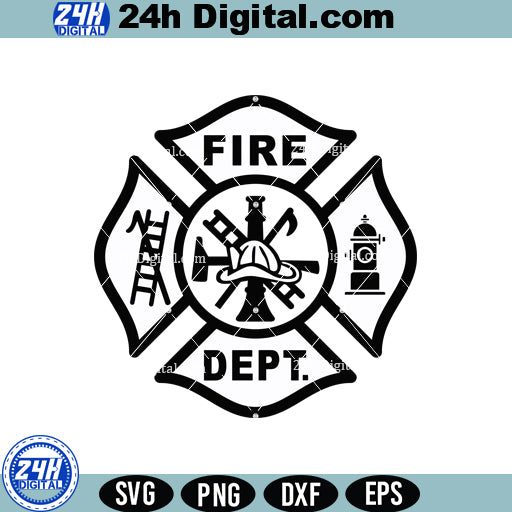 Fire Dept Svg