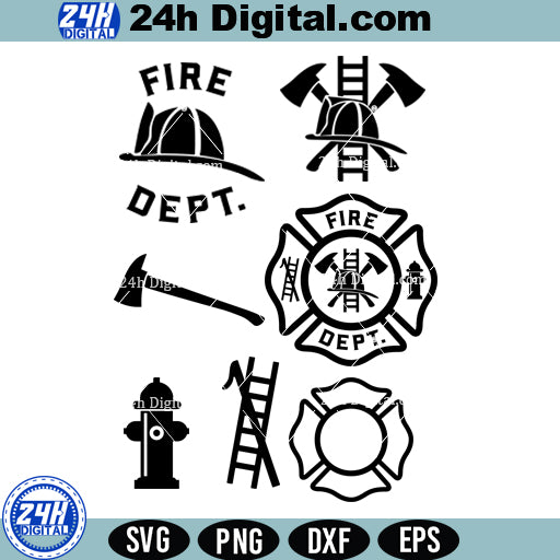 Firefighter SVG Bundle