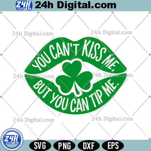 Kiss Me I'm Irish Svg