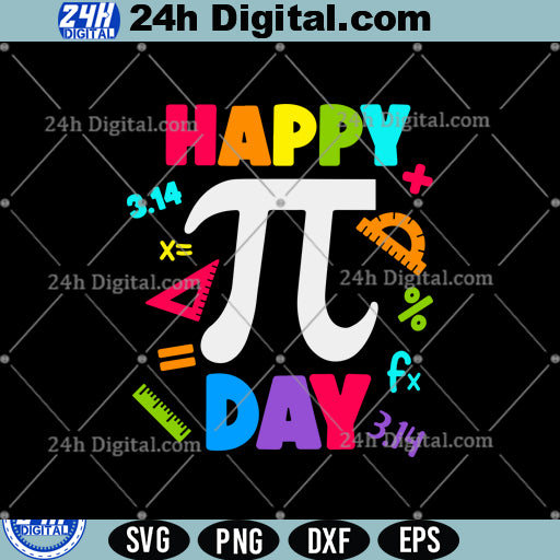 Happy Pi Day SVG Cut File