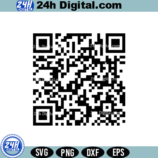 Funny QR Code SVG