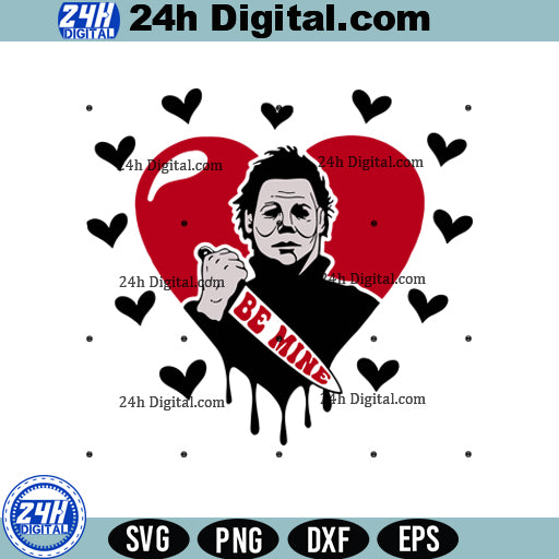 Scary Valentine SVG