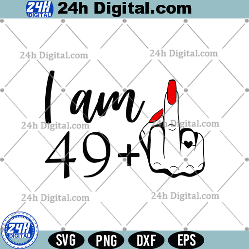 I Am 49+ Svg