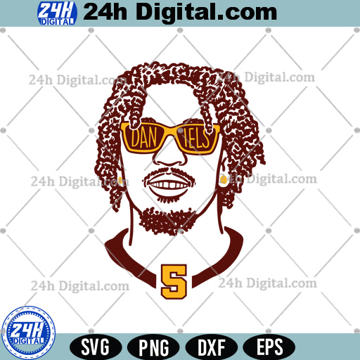 Jayden Daniels SVG Design