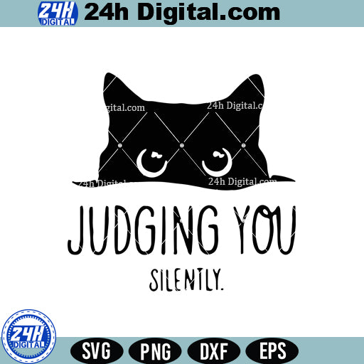 Judging You Silently SVG