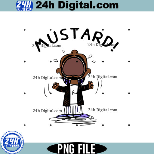 Funny MUSTARD PNG File