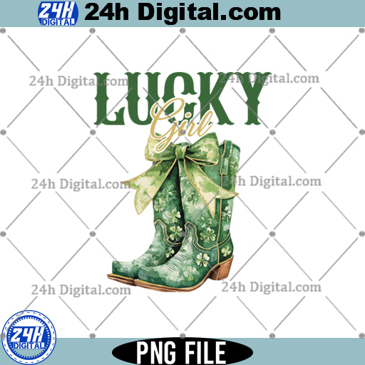 St. Patrick’s Day Boots PNG