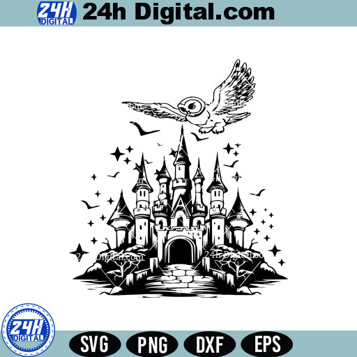 Magical Castle Clipart