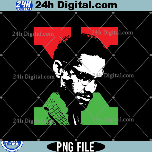 Malcom X Svg