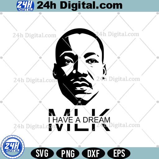 Martin Luther King Jr. SVG