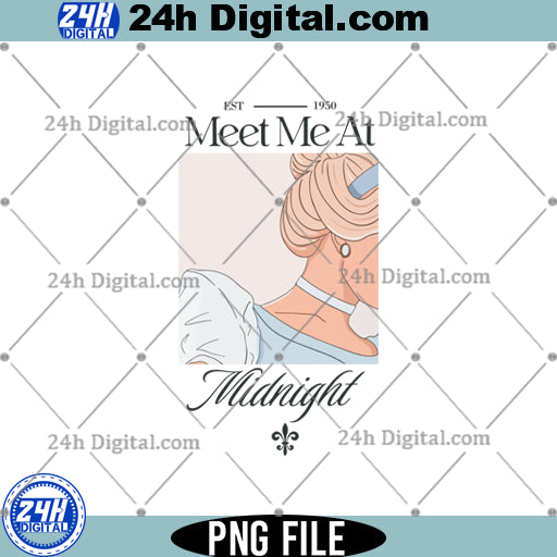 Meet me at Midnight Cinderella Png