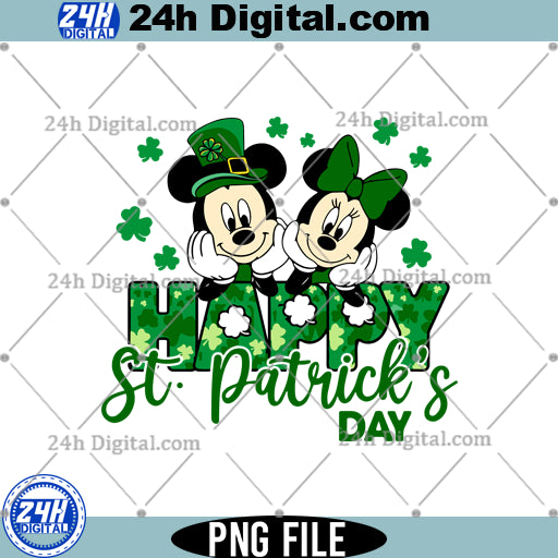 Disney St Patricks Day Shamrock PNG