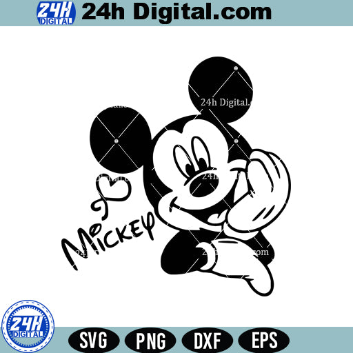 Disney Autograph SVG