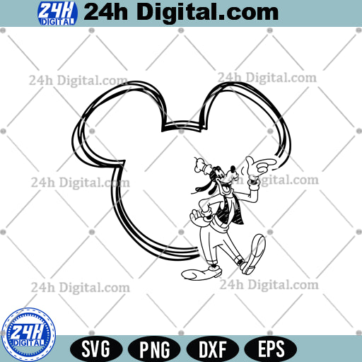 Disney Mickey & Friends SVG