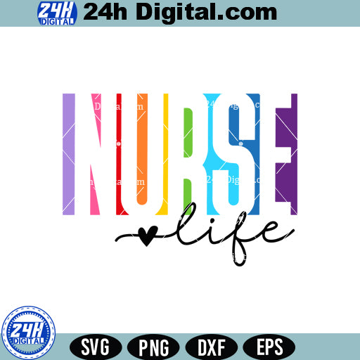 Nursing Life Svg