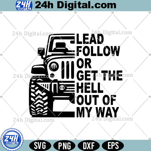 Jeep car SVG, 4x4 off-road SVG, Png for Instant Download