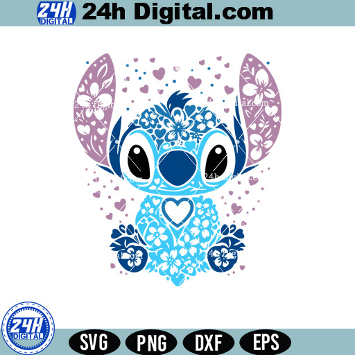 Cute Stitch SVG for Cricut