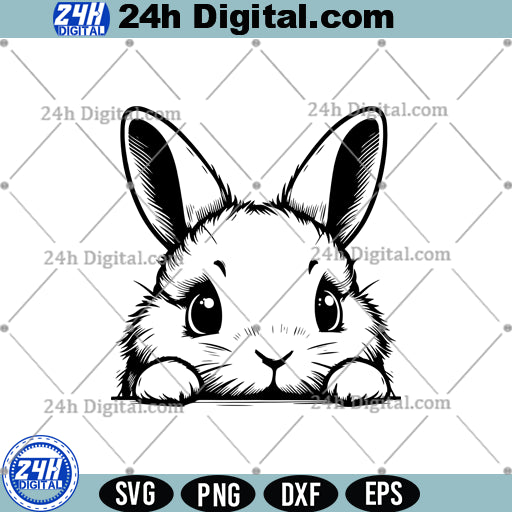 Cute bunny SVG