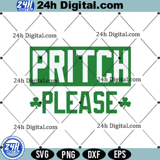 Pritch Please SVG for Cricut