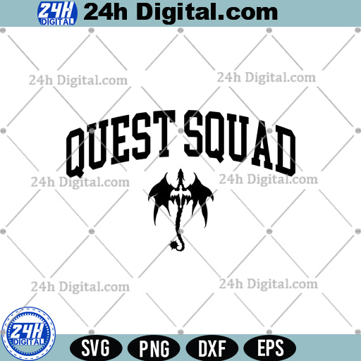 Quest Squad Svg Png