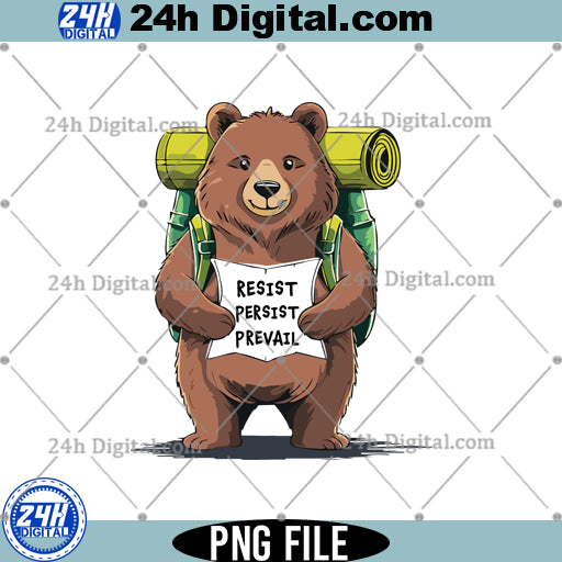 Resist Bear PNG