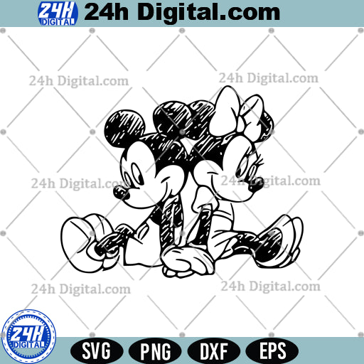 Disney Sketch SVG