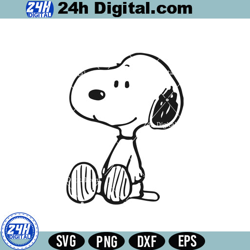 Peanuts Snoopy SVG