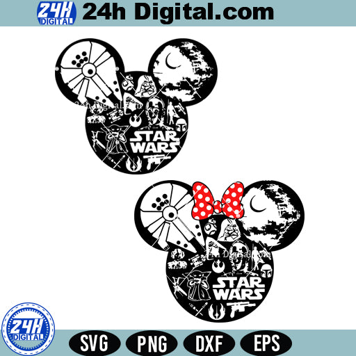 Disney Star Wars Squad Svg