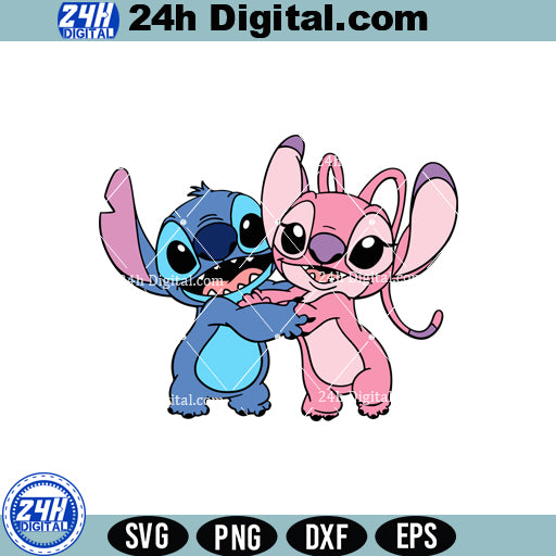 Lilo and Stitch Love SVG