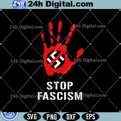 Stop Fascism Svg Png