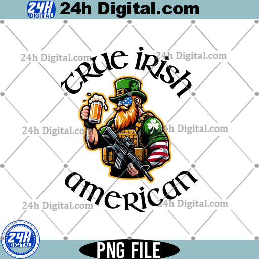 Irish American Flag PNG