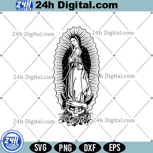 Virgin Mary Svg