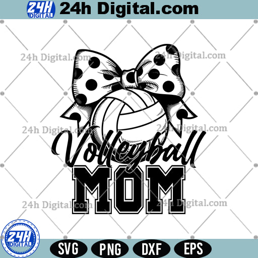 Volleyball Mom SVG